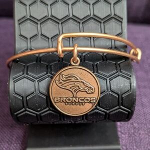 Broncos Gold Bangle Bracelet
